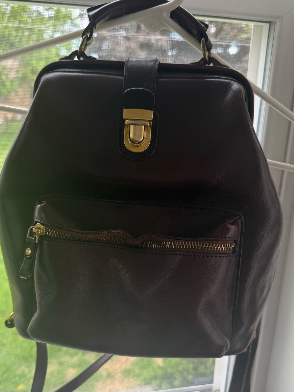 Old Trend Doctor Convertible Backpack With Eco Genuine Leather and Cotton
